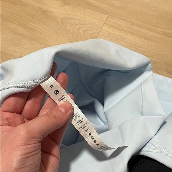 lululemon athletica align tights pants ice blue Leggings Size 12 - Picture 4 of 8